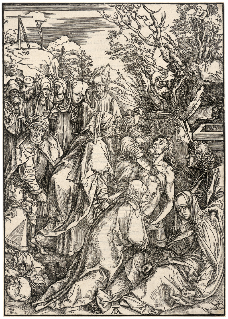 Lot 5079, Auction 128, Dürer, Albrecht, Die Grablegung