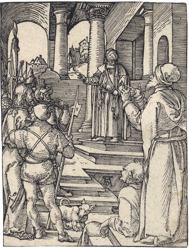 Lot 5083, Auction 128, Dürer, Albrecht, Christus vor Pilatus
