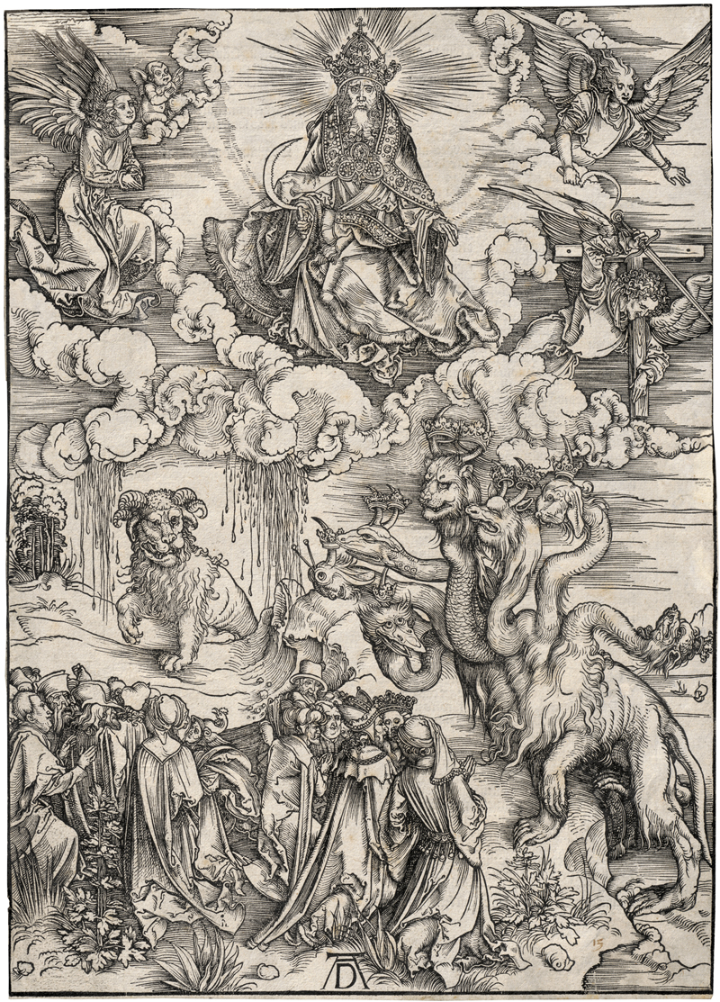 Lot 5088, Auction 128, Dürer, Albrecht, Das Tier mit den Lammshörnern