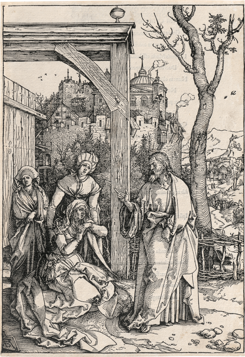 Lot 5097, Auction 128, Dürer, Albrecht, Christi Abschied von seiner Mutter