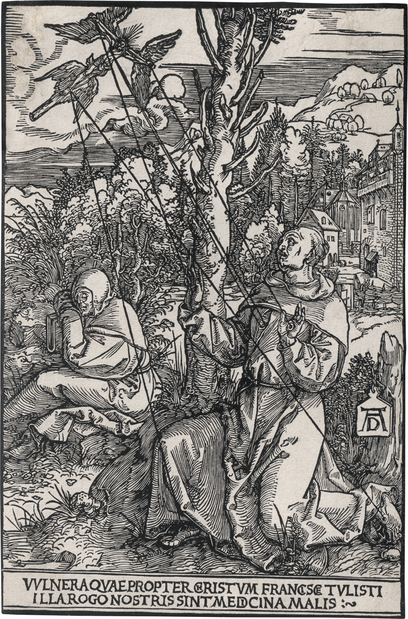 Lot 5099, Auction 128, Dürer, Albrecht, Der hl. Franziskus, die Wundmale empfangend