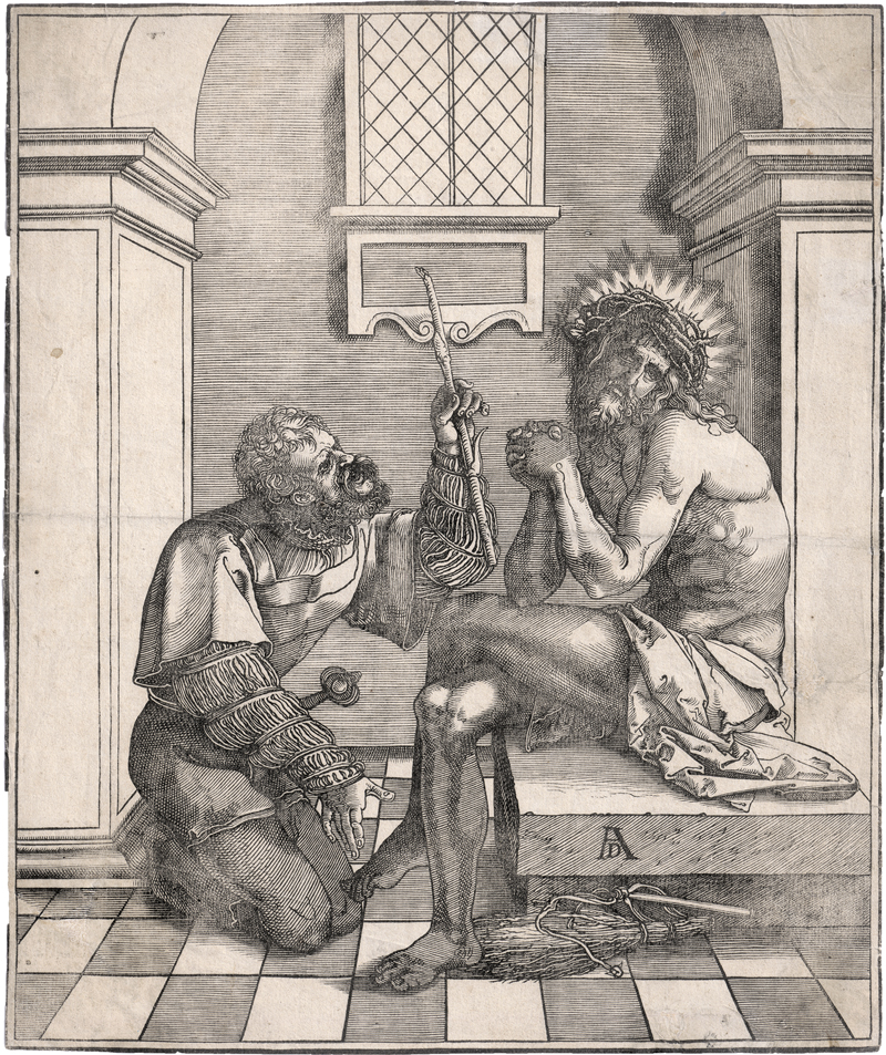 Lot 5103, Auction 128, Dürer, Albrecht - nach, Der Schmerzensmann und der Landsknecht