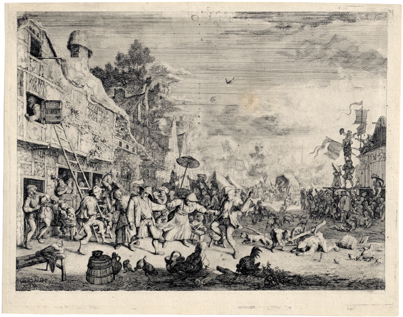 Lot 5107, Auction 128, Dusart, Cornelis, Das große Dorffest