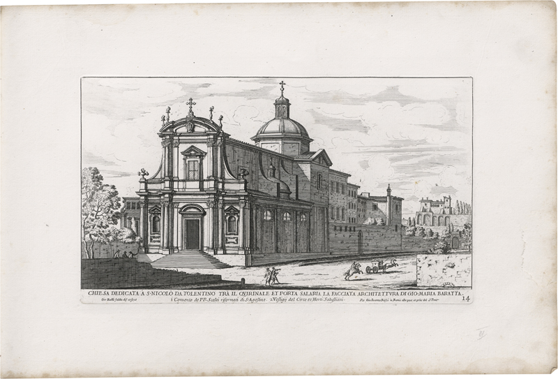 Lot 5109, Auction  128, Falda, Giovanni Battista, Il terzo libero del' novo teatro delle chiese di Roma