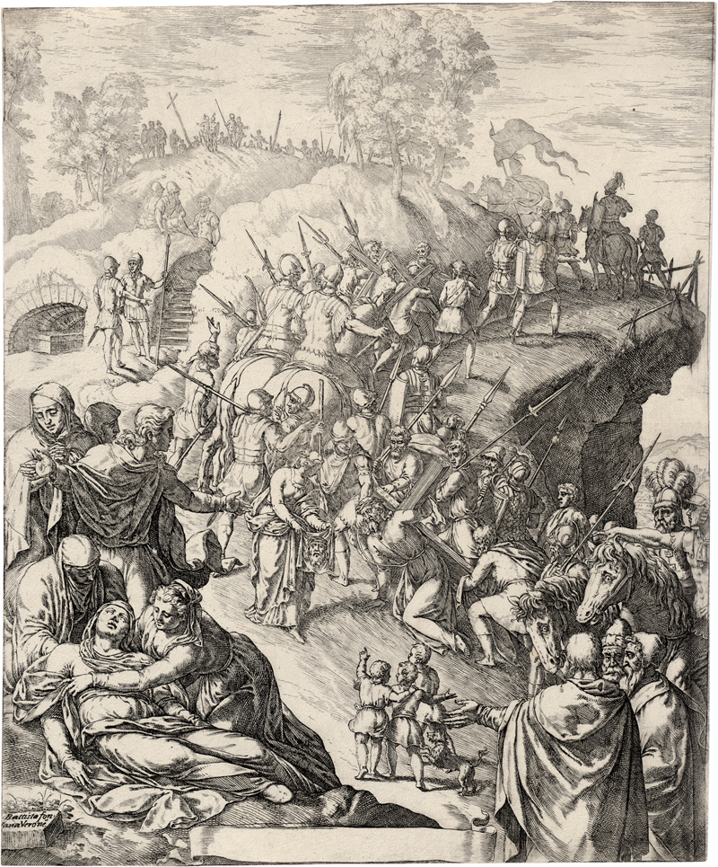 Lot 5111, Auction 128, Fontana, Giovanni Battista, Die Kreuztragung