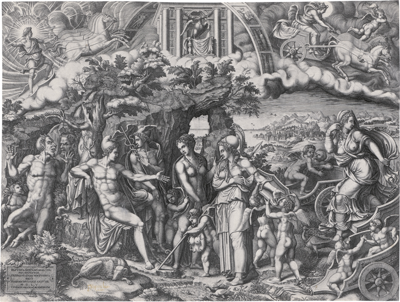 Lot 5119, Auction 128, Ghisi, Giorgio, Das Parisurteil
