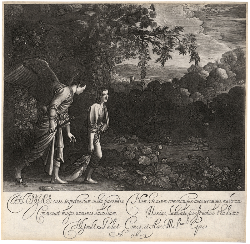 Lot 5126, Auction 128, Goudt, Hendrik, Tobias und der Engel