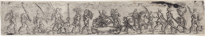 Lot 5128, Auction 128, Halins, Nicolas - zugeschrieben, Ein Triumphzug von sechszehn Personen in antiker Tracht