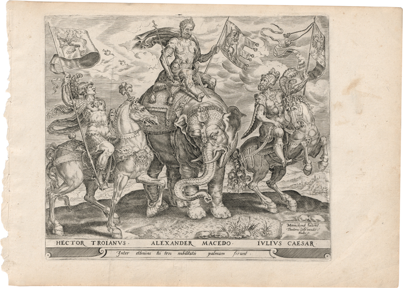 Lot 5129, Auction  128, Heemskerck, Maerten van - nach, Die neun Helden