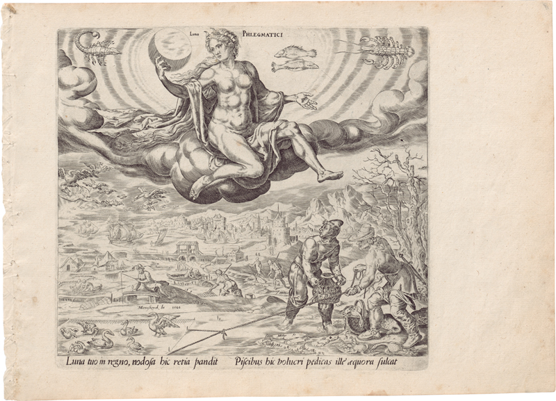 Lot 5130, Auction 128, Heemskerck, Maerten van - nach, Die vier Temperamente: Sanguiniker, Choleriker, Melancholiker, Phlegmatiker