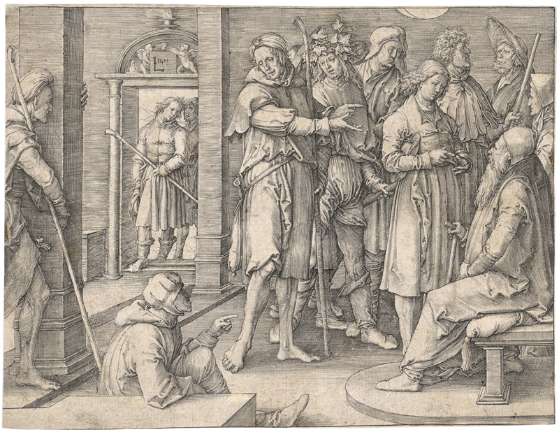 Lot 5140, Auction  128, Leyden, Lucas van, Joseph erzählt seine Träume
