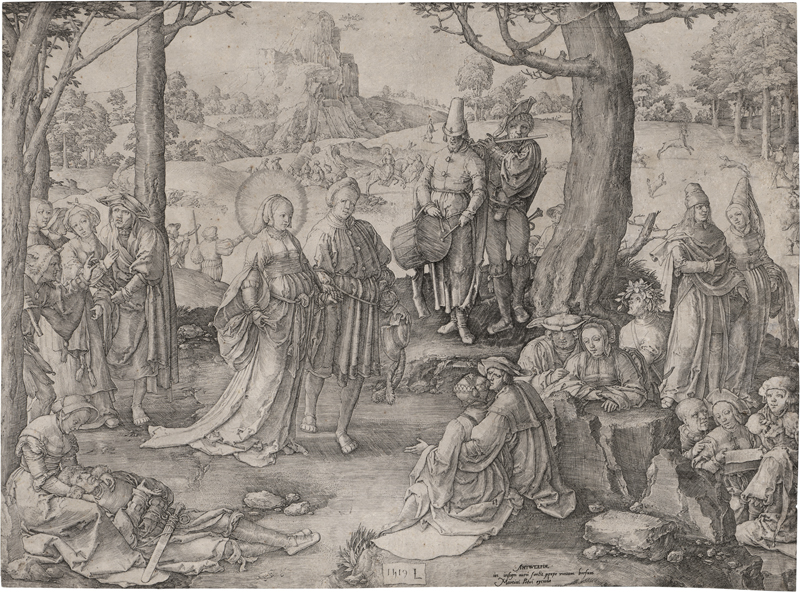 Lot 5145, Auction  128, Leyden, Lucas van, Der Tanz der hl. Maria Magdalena