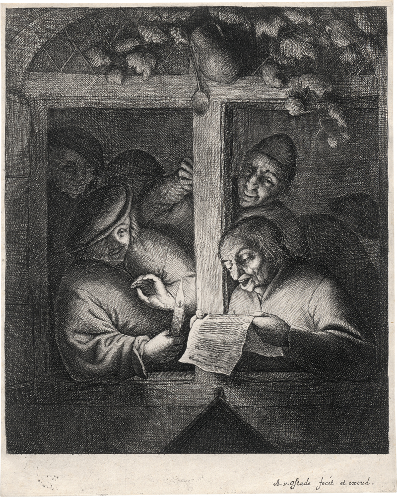 Lot 5158, Auction 128, Ostade, Adriaen van, Die Sänger am Fenster