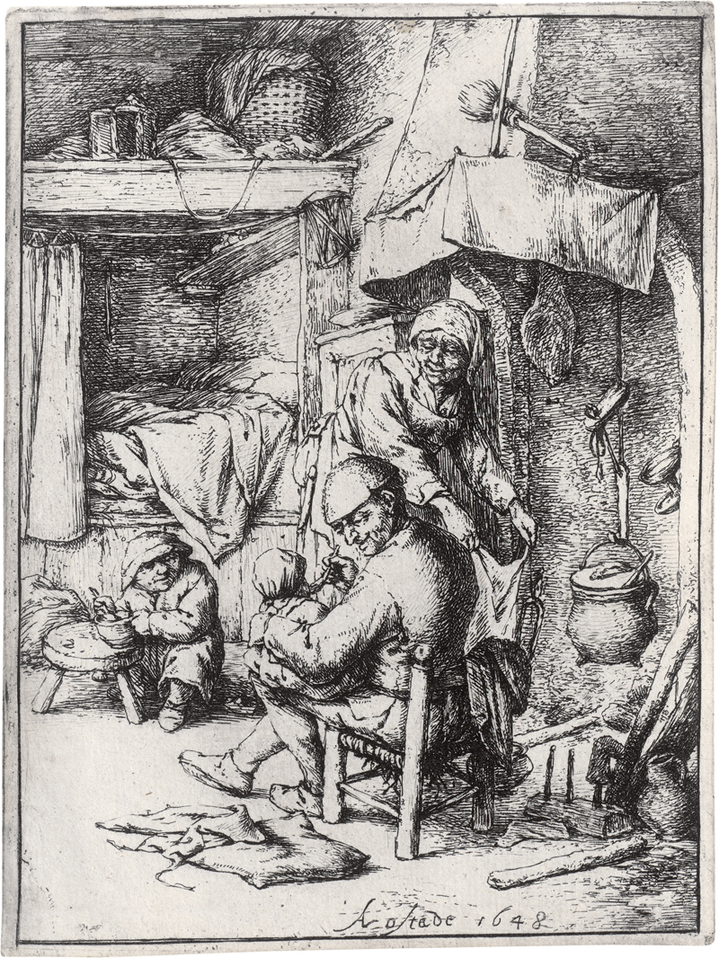 Lot 5161, Auction 128, Ostade, Adriaen van, Der Familienvater