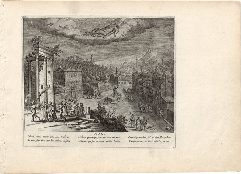 Lot 5165, Auction 128, Panderen, Egbert van, Die vier Tageszeiten: Morgen, Mittag, Abend, Nacht