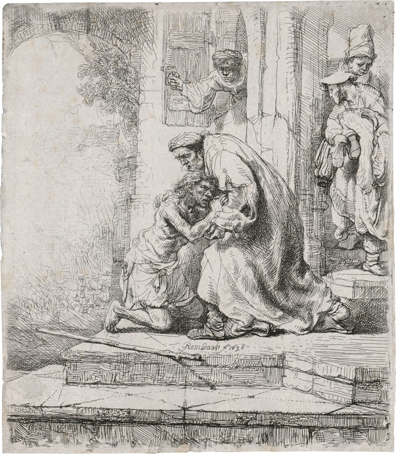 Lot 5181, Auction 128, Rembrandt Harmensz. van Rijn, Die Rückkehr des verlorenen Sohnes