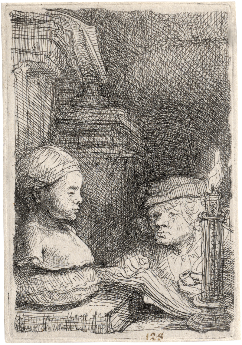 Lot 5186, Auction 128, Rembrandt Harmensz. van Rijn, Der Zeichner