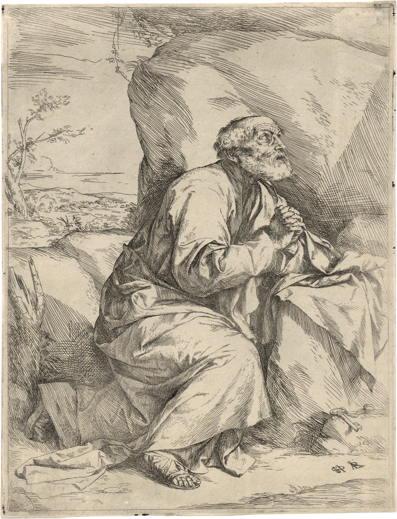 Lot 5194, Auction 128, Ribera, Jusepe de, Die Buße des hl. Petrus