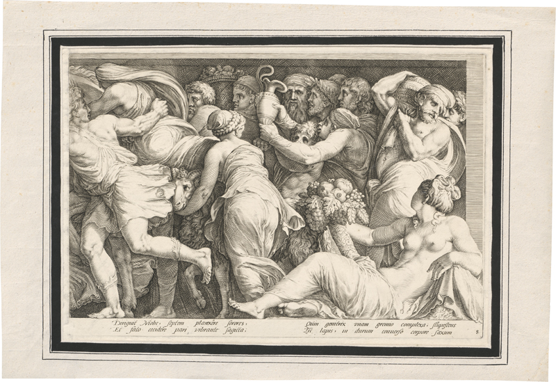 Lot 5202, Auction 128, Saenredam, Jan, Die Bestrafung der Niobe