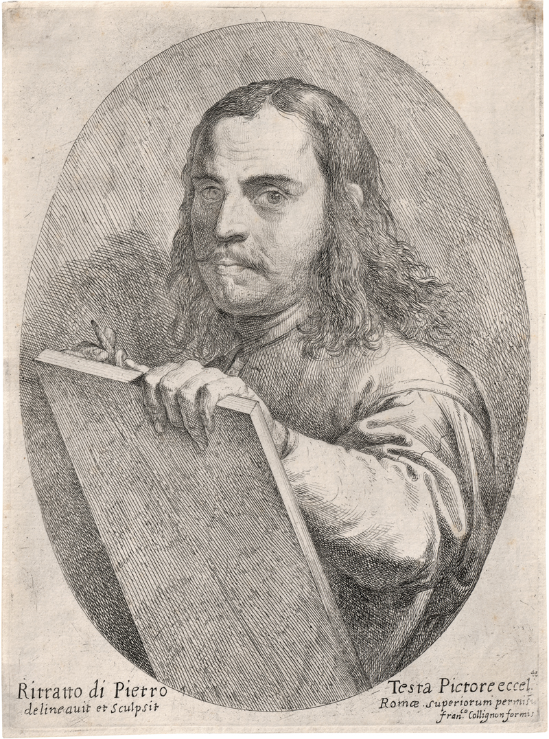 Lot 5210, Auction 128, Testa, Pietro, Das Selbstbildnis des Künstlers