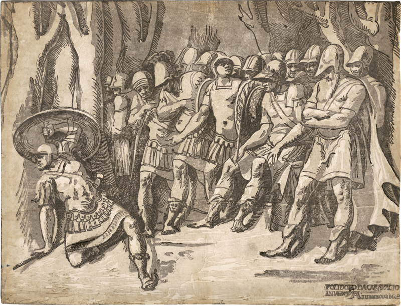 Lot 5216, Auction 128, Vicentino, Niccolò, Der Tod des Ajax