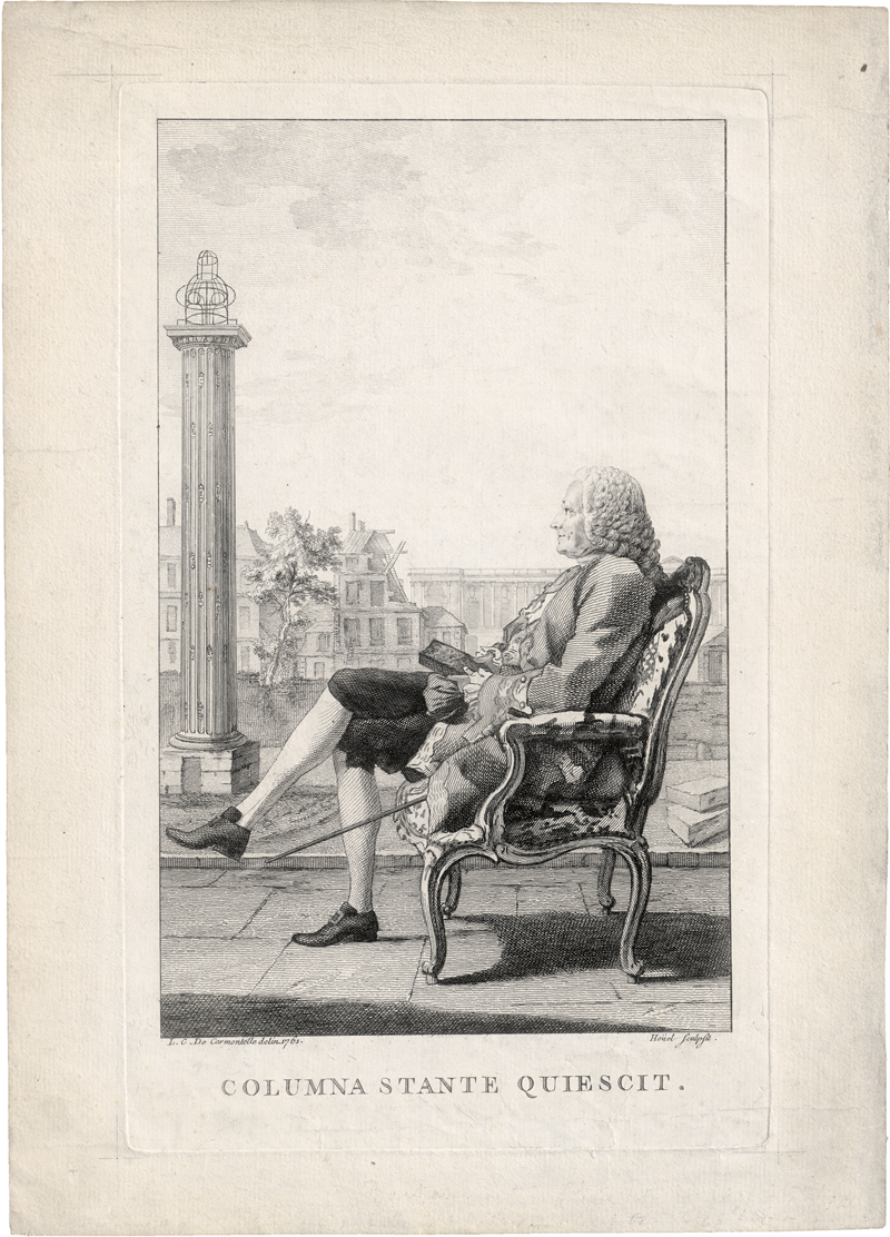 Lot 5233, Auction 128, Carmontelle, Louis - nach, Bildnis des Louis Petit de Bachaumont