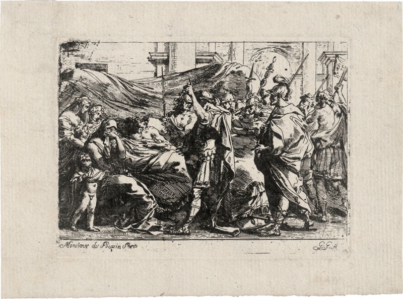 Lot 5238, Auction 128, Gandolfi, Gaetano, Der Tod des Germanicus