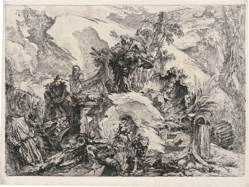 Lot 5276, Auction  128, Piranesi, Giovanni Battista, Grotteschi