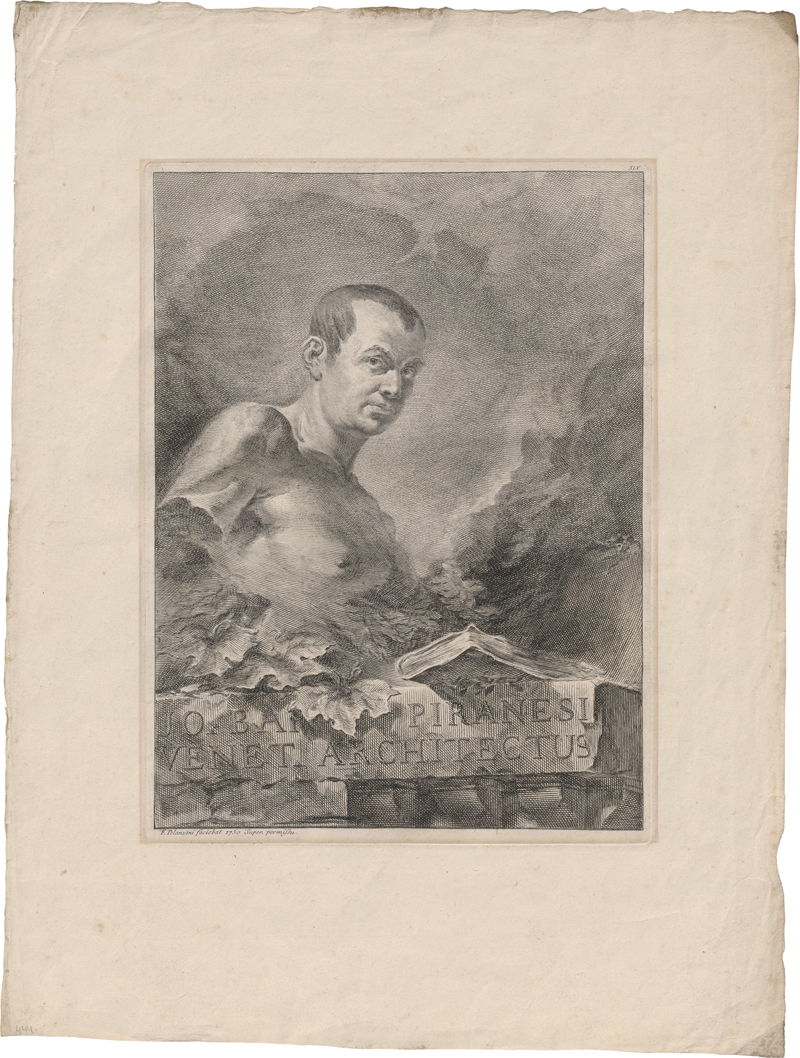 Lot 5279, Auction  128, Polanzani, Francesco, Bildnis Giovanni Battista Piranesi