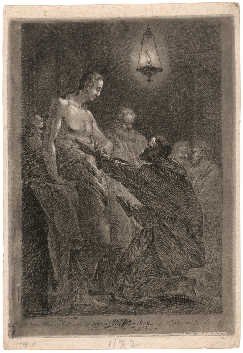 Lot 5281, Auction 128, Rode, Christian Bernhard, Christus und der ungläubige Thomas