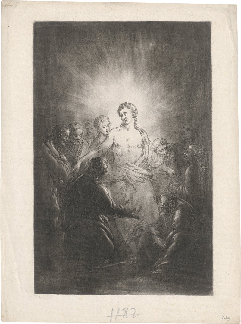 Lot 5283, Auction 128, Rode, Johann Heinrich - zugeschrieben, Der Heiland erscheint seinen Jüngern