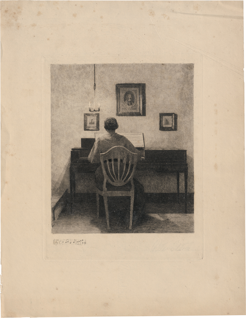 Lot 5315, Auction 128, Ilsted, Peter, Spielende Dame