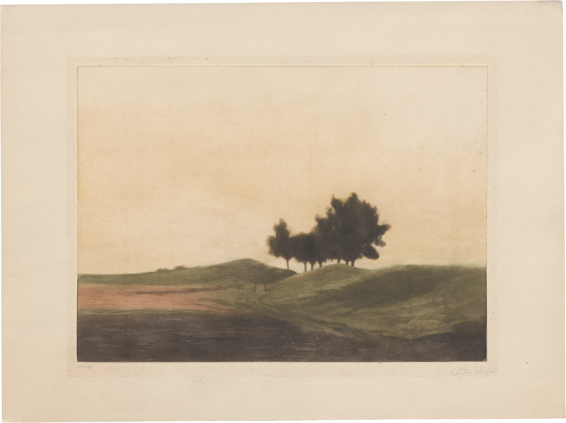 Lot 5321, Auction 128, Ilsted, Peter, Landschaft am Abend