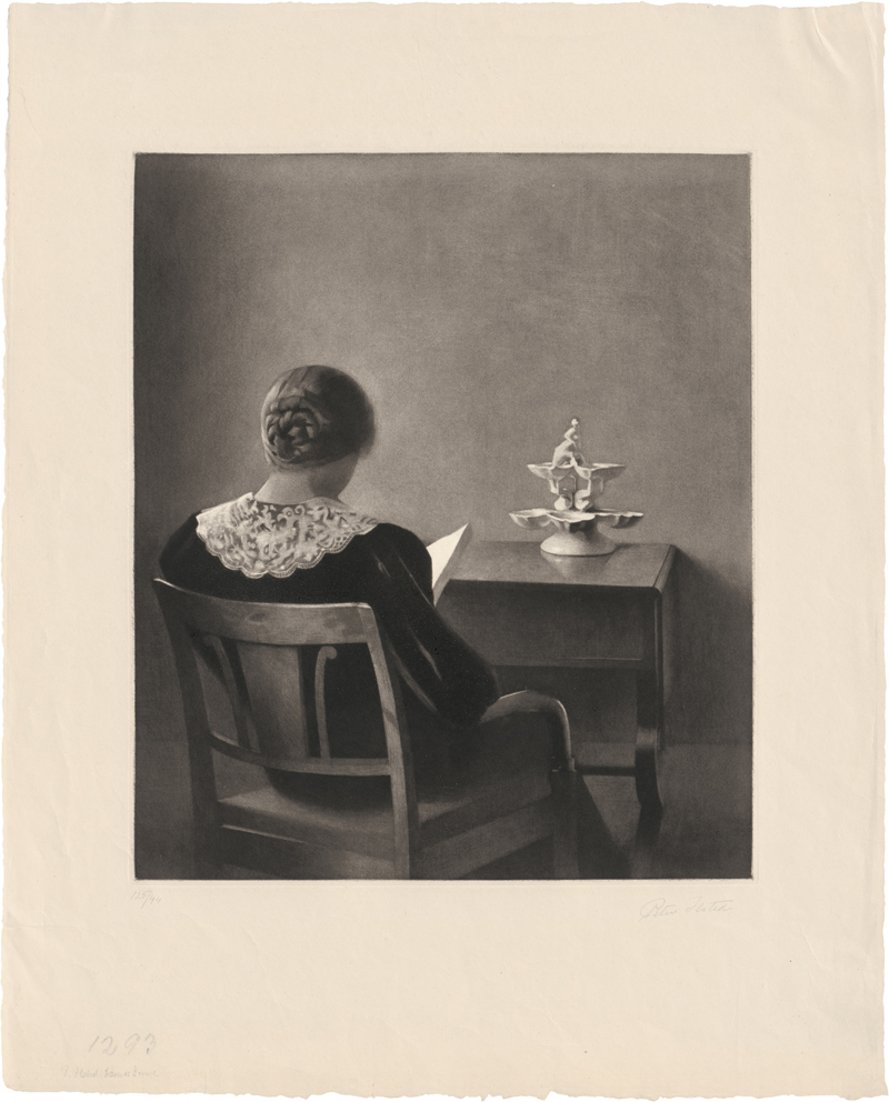 Lot 5322, Auction  128, Ilsted, Peter, Lesende Frau