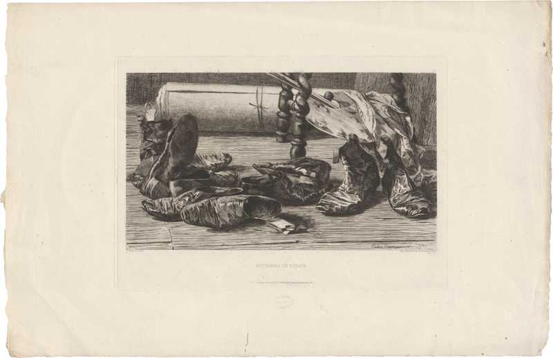 Lot 5324, Auction 128, Jacquemart, Jules Ferdinand, Souvenirs de voyage