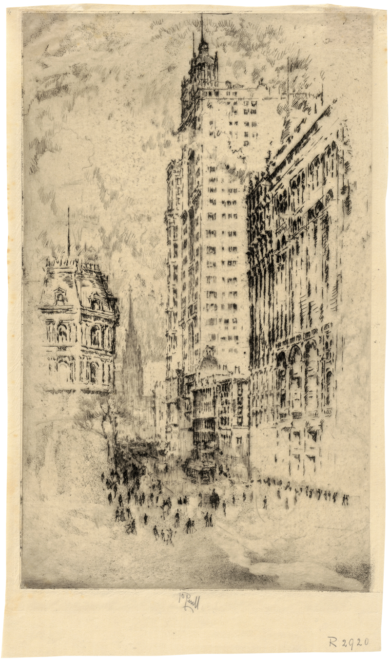 Lot 5343, Auction 128, Pennell, Joseph, Park Row