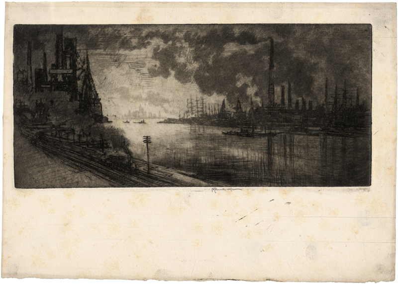 Lot 5345, Auction 128, Pennell, Joseph, Standard Oil, Staten Island
