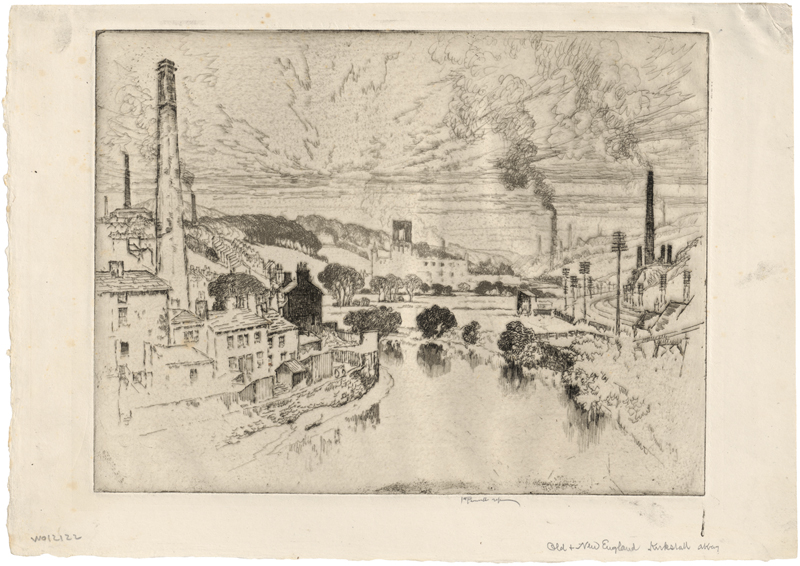 Lot 5346, Auction  128, Pennell, Joseph, Kirkstall Abbey, Old and New Leeds