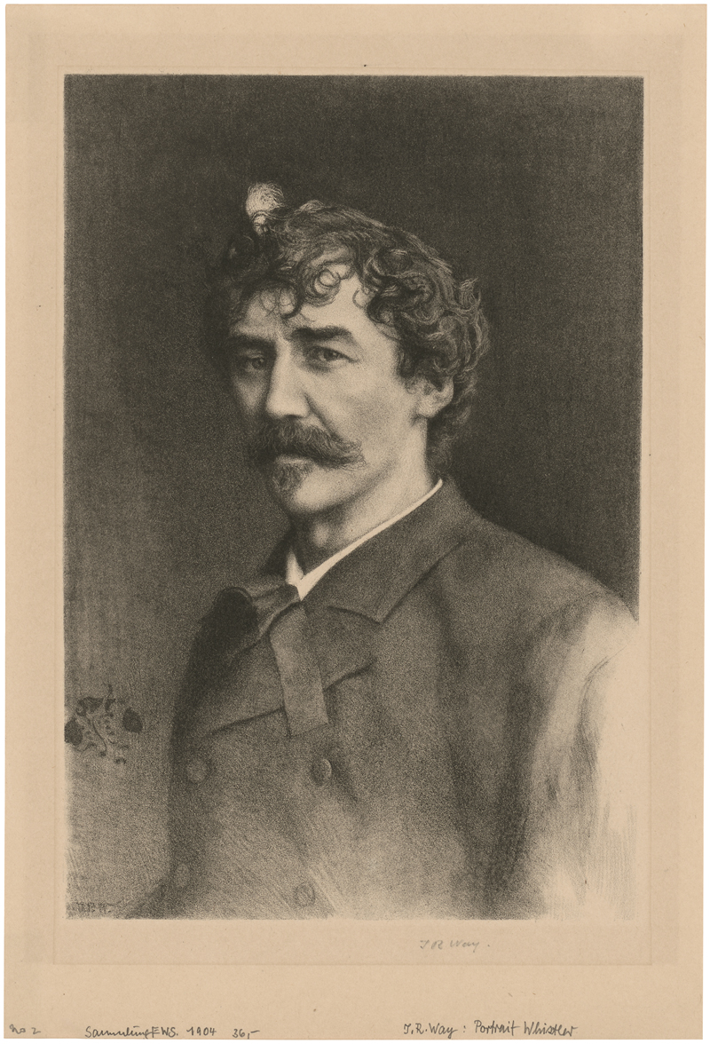 Lot 5351, Auction 128, Way, Thomas Robert, Bildnis James Abbott McNeill Whistler