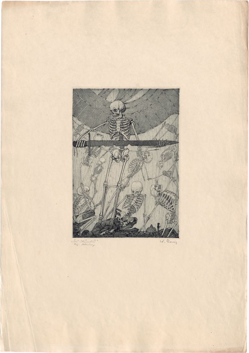 Lot 5356, Auction 128, Gering, Andreas, Das Leben Der Tod