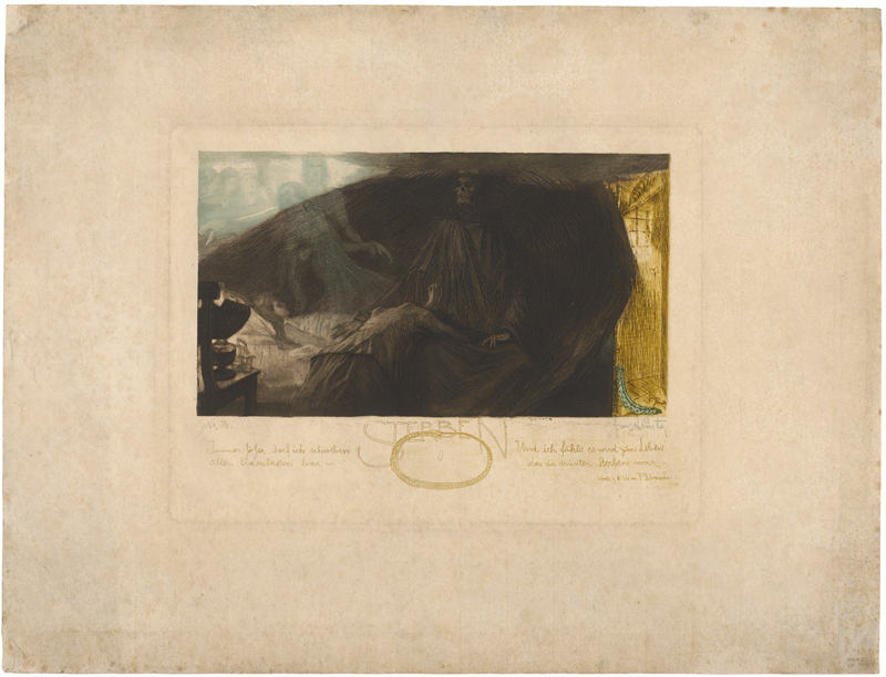 Lot 5374, Auction  128, Schuster, Franz, Sterben