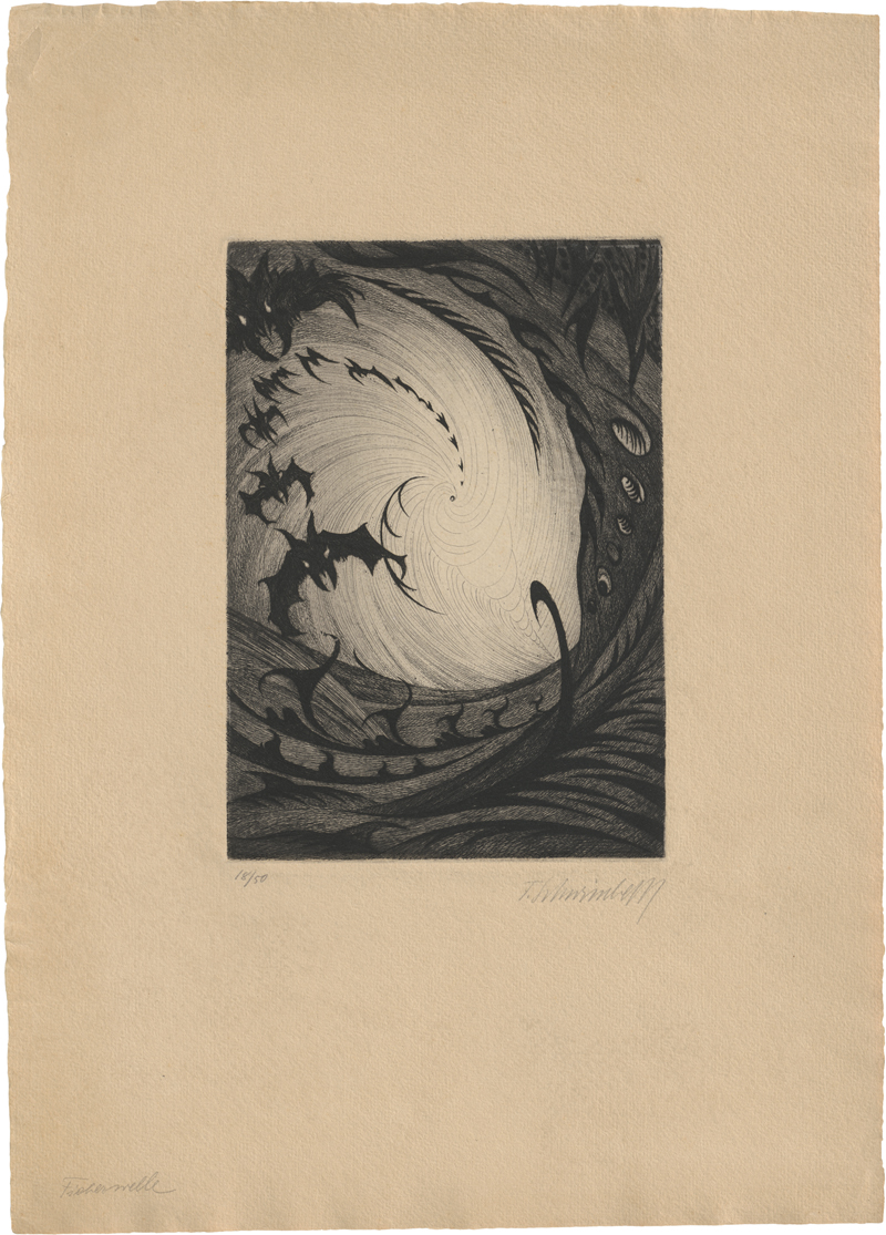 Lot 5377, Auction 128, Schwimbeck, Fritz, Fledermäuse
