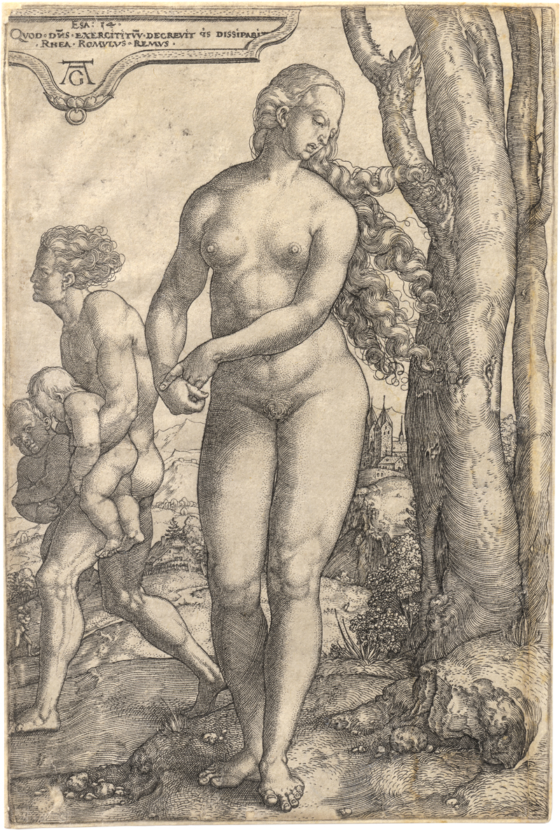 Lot 5396, Auction 128, Aldegrever, Heinrich, Rhea Silvia