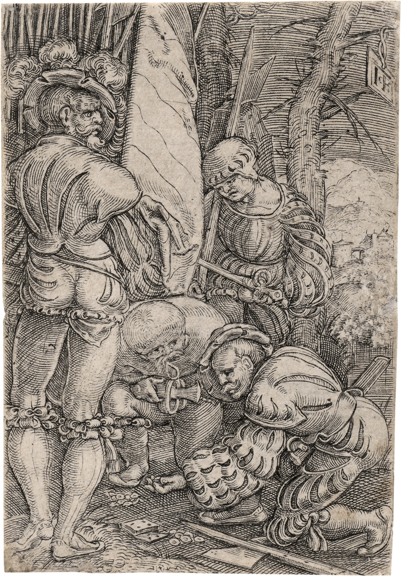 Lot 5414, Auction 128, Binck, Jakob, Würfel spielende Soldaten