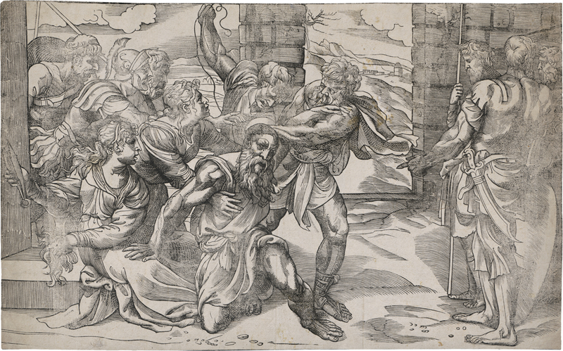 Lot 5416, Auction 128, Boldrini, Niccolò, Samson und Delilah (Samsons Gefangennahme)