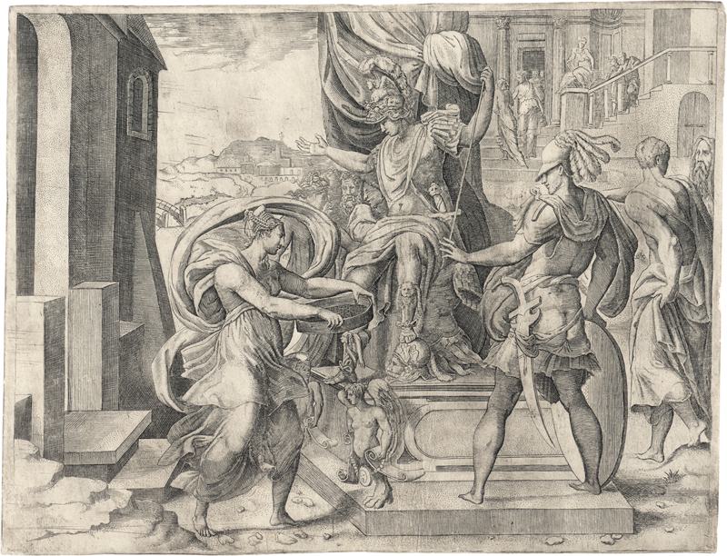 Lot 5419, Auction 128, Bonasone, Giulio, Die Vestalin Tuccia