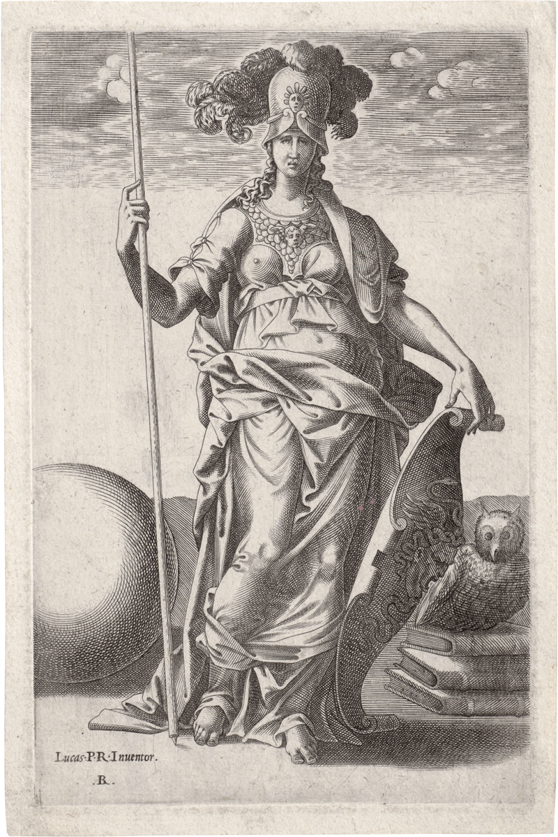 Lot 5420, Auction 128, Boyvin, René, Pallas Athena