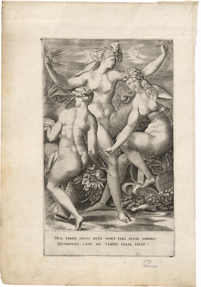 Lot 5422, Auction  128, Boyvin, René - nach, Die drei Parzen