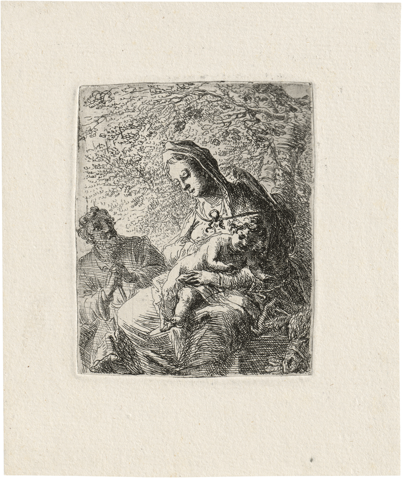 Lot 5423, Auction  128, Brinckmann, Philipp Hieronymus, Die Hl. Familie