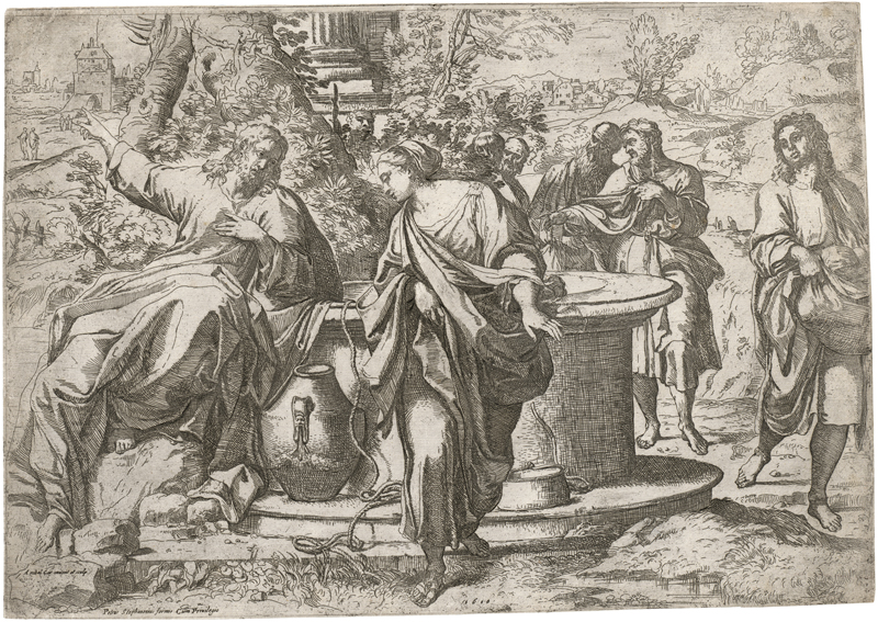 Lot 5424, Auction 128, Brizio, Francesco, Christus und die Samariterin